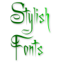 icon Stylish Fonts