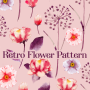 icon Retro Flower Pattern