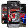icon Semi Trucks Wallpaper HD for Samsung S5830 Galaxy Ace