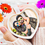 icon Coffee cup photo frames editor for iball Slide Cuboid