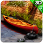 icon 3D Boat Scenery Wallpaper