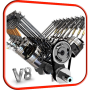 icon V8 Engine 3D Live Wallpaper