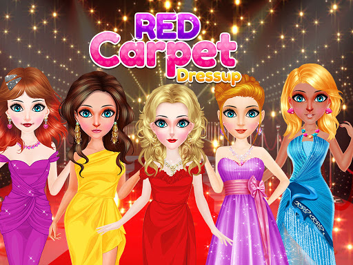 RED carpet dressup : fashion makeover