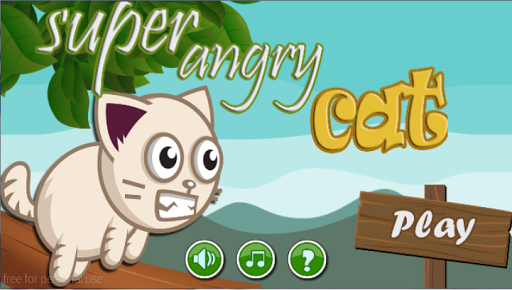 Super Angry Cat