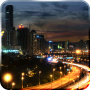 icon City at Night Live Wallpaper for iball Slide Cuboid