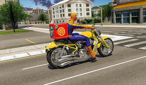 Spider bike Free Pizza Delivery