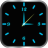 icon com.androbeings.glowing.clock.locker.blue.free 36.8