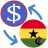 icon US Dollar to Ghana Cedi 1.2.1