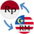 icon Indonesian rupiah to Malaysian ringgit 1.2.1