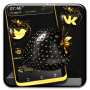 icon Golden Black Strawberry Theme Launcher