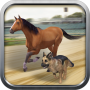 icon Horse VS Dog Wild Chase