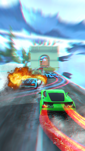 Neon Car 3D: Car Racing