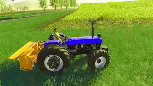 Indian Tractor Trolley Crop Farming Simulator