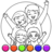 icon Happy Family Coloring book 1.0