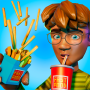 icon Fast Food Simulator 3D for intex Aqua A4