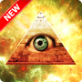 icon Illuminati Wallpaper for Samsung S5830 Galaxy Ace