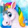 icon Unicorn Jigsaw Puzzle for Kids