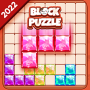 icon Block Puzzle Jewel Crystal Cat