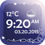 icon Digital Clock Weather