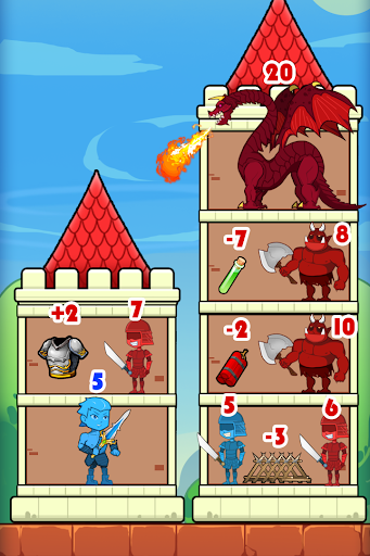 Hero Tower Puzzle:Stickman War