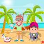 icon Pretend Play Summer Vacation My Beach Party Game