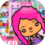 icon Happy TOCA boca Life World Town Hint for Samsung Galaxy J2 DTV