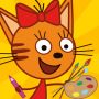 icon Kid-E-Cats: Draw & Color Games for Samsung S5830 Galaxy Ace