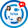 icon Free Toe-Tok Girl Live Video Call& Chat Guide 2020