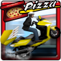 icon Pizza Bike Delivery Boy