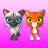 icon Talking 3 Friends Cats and Bunny 211216