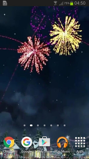 Free download Fireworks Live Wallpaper APK for Android