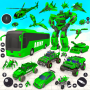 icon Army Bus Robot Car Games
