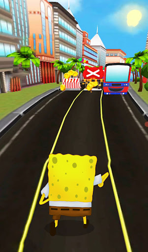 Sponge Subway Patrick Bob Run