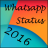 icon 2016 Whatsapp Status 2.0