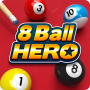 icon 8 Ball Hero - Pool Billiards Puzzle Game for LG K10 LTE(K420ds)