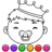 icon Cute Babies Coloring Pages 8