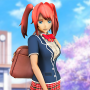 icon Anime High School Girls- Sakura Simulator Games 3D