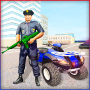 icon US Police ATV Quad Bike Gangter Chase Game