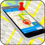 icon GPS tracker driving route:free