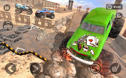 Monster Truck Drive Challenge : 3D Car Games