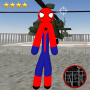 icon Amazing Spider-StickMan Rope Hero Gangstar Crime for Sony Xperia XZ1 Compact