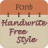 icon Handwrite Font Style 8.0