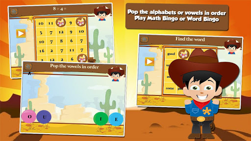 Cowboy Kids Grade One Games