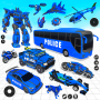 icon Police Robot BusCar Games