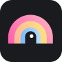 icon Rainbow-Photo Overlay, Superimpose Double Exposure