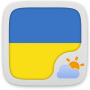 icon GO Weather EX Ukrainian Language