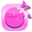 icon Pink Clock Widget 5.6.1