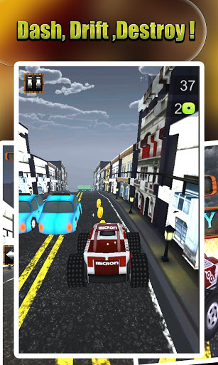 Madness Monster Truck Dash 3D