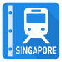 icon Singapore Rail Map - Subway for Doopro P2