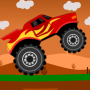 icon Monster Truck Hill Cars Racing